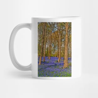 Bluebell Woods Greys Court Oxfordshire England Mug